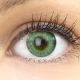 Farbige grüne Kontaktlinsen 'Flora Green' - Silicone Comfort Monatslinsen von Glamlens