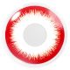 Farbige weiß rote Kontaktlinsen Lunatic Lunar Red für Cosplay und Halloween von MeralenS