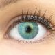 Farbige graue Kontaktlinsen 'Parma Gray' - Silicone Comfort Monatslinsen von Glamlens