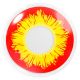 Farbige gelb orange Kontaktlinsen Red Yellow für Cosplay und Halloween von MeralenS